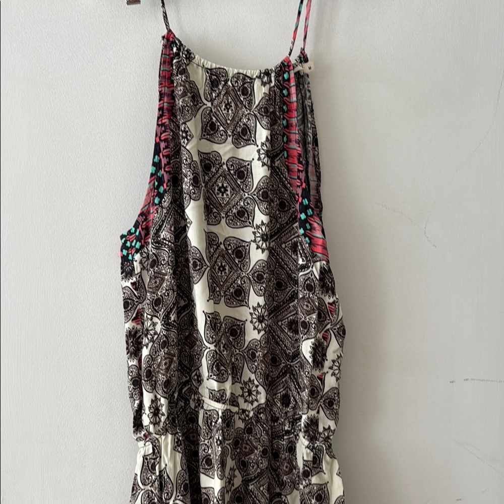 Michael Stars Black and White Patterned Mini Dress